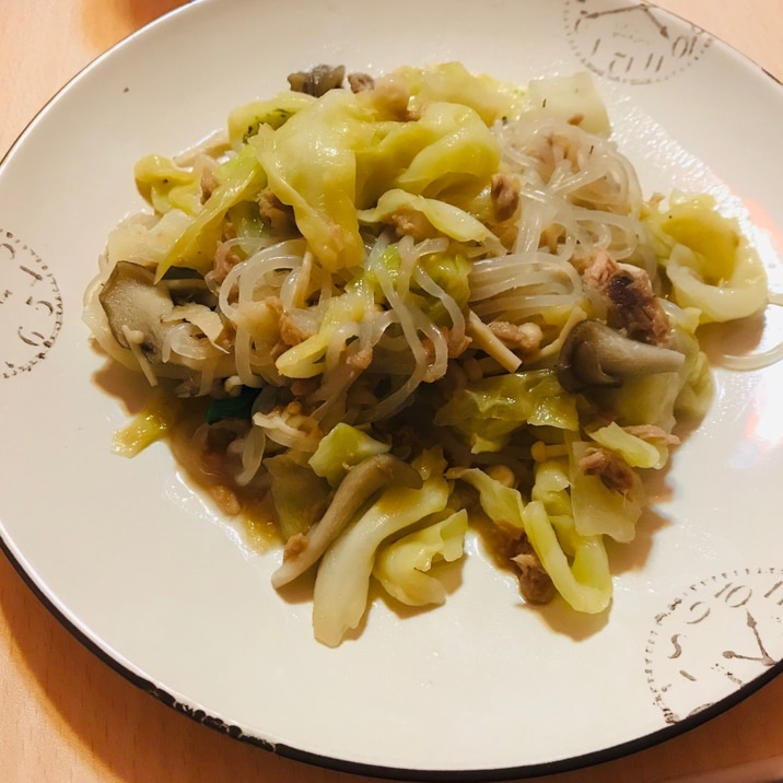 しらたきツナパスタ風【低糖質ダイエット】